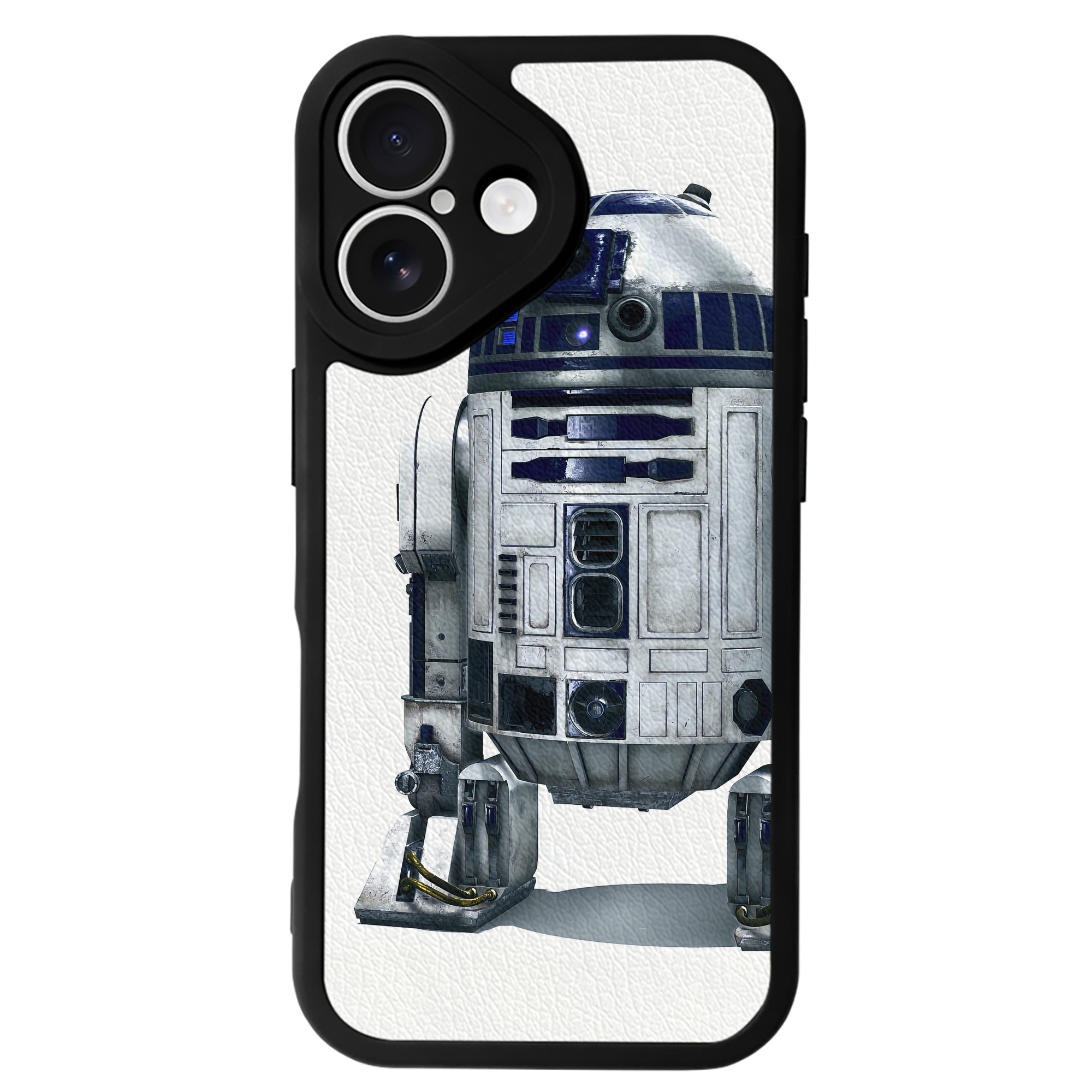 （画像用） スター・ウォーズ Star Wars 【iPhone 16シリーズ対応】シリコンスマホケース（レザー調） 材質：シリコン